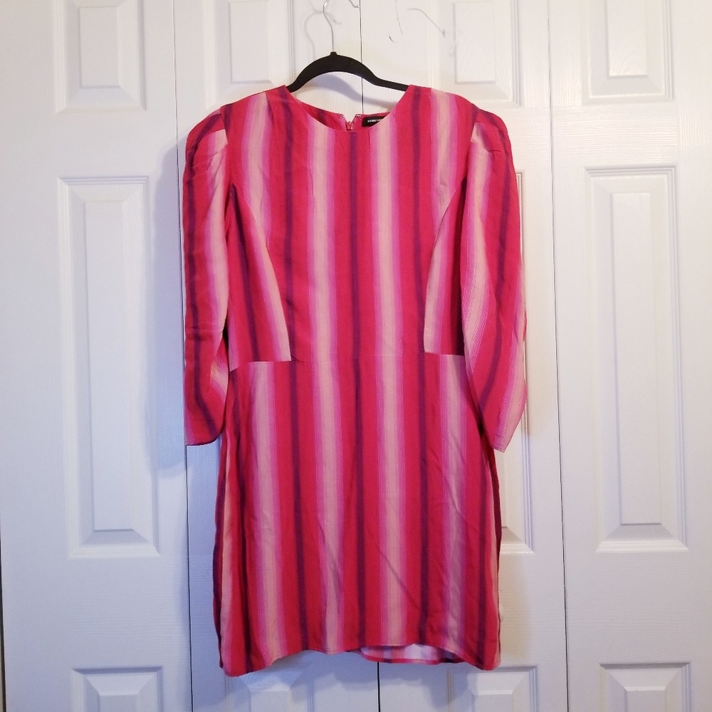 Something Navy Mini Puff Sleeve - image 3